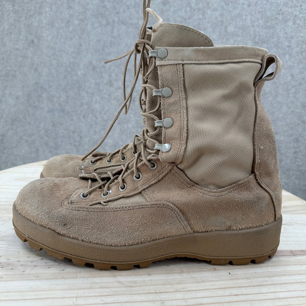 USGI McRae Temperate Weather Goretex Waterproof Coyote Combat Boots Men 10R NICE